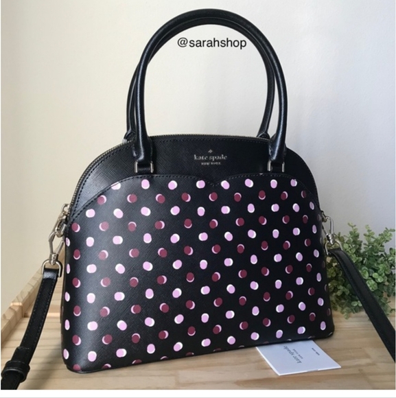 Kate Spade Payton Firsta Dot Satchel EUC